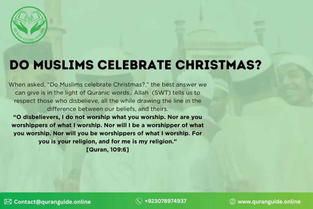 Can a Muslim Celebrate Christmas?