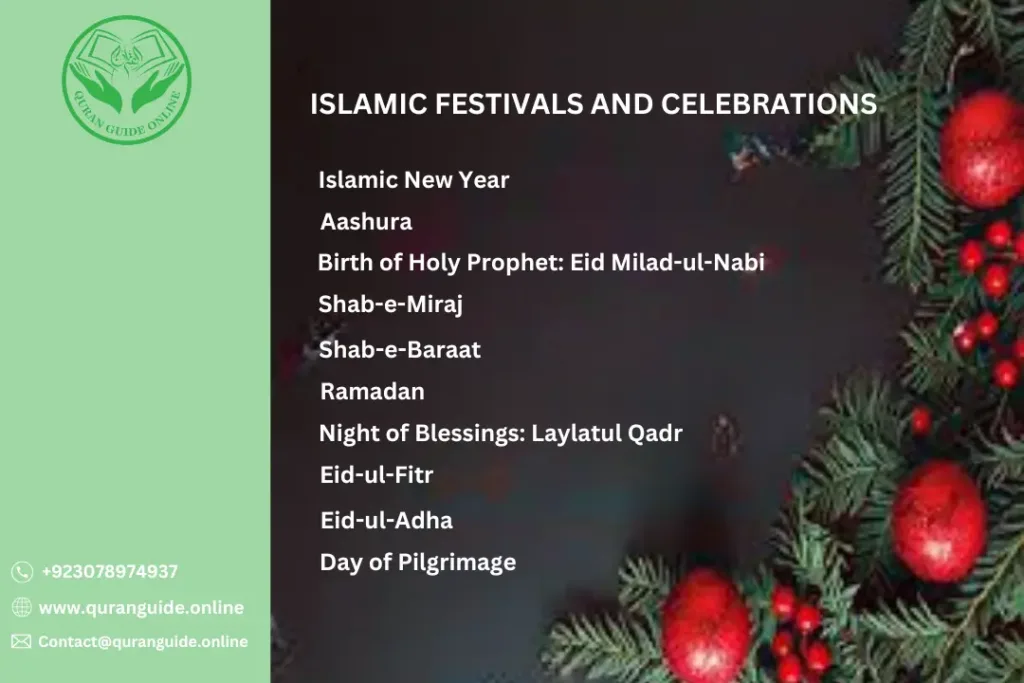 Islamic Festivals and Celebrations