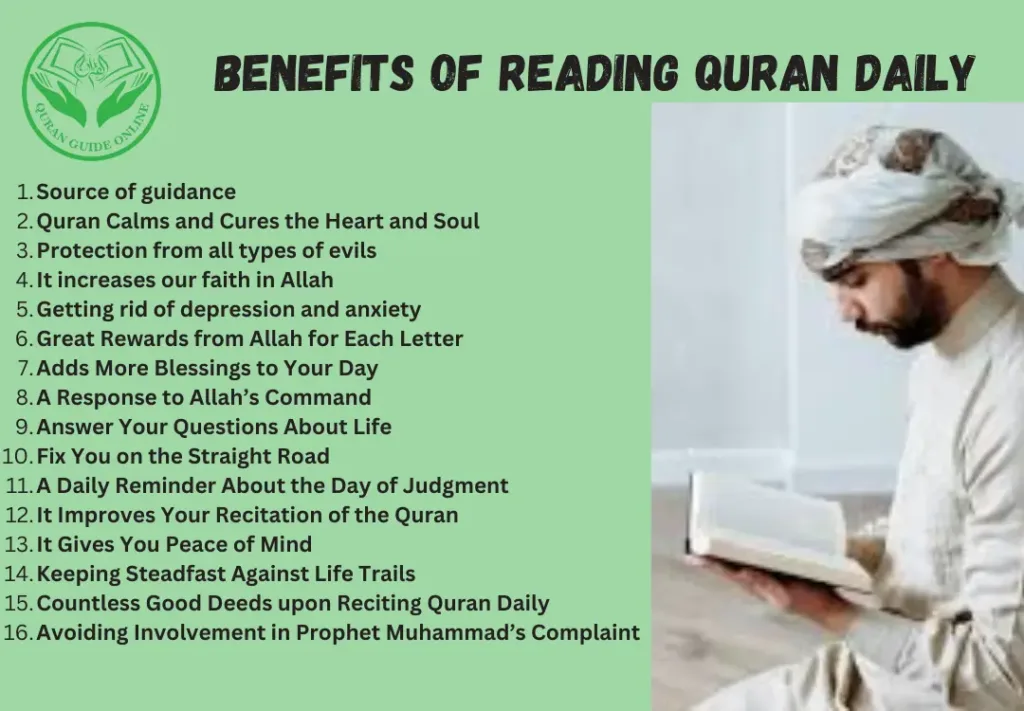 Benefits of Reading Quran Daily
